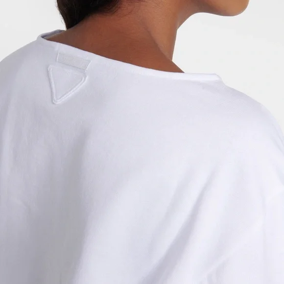 PRADA
Logo cotton jersey crop top - Picture 7 of 8